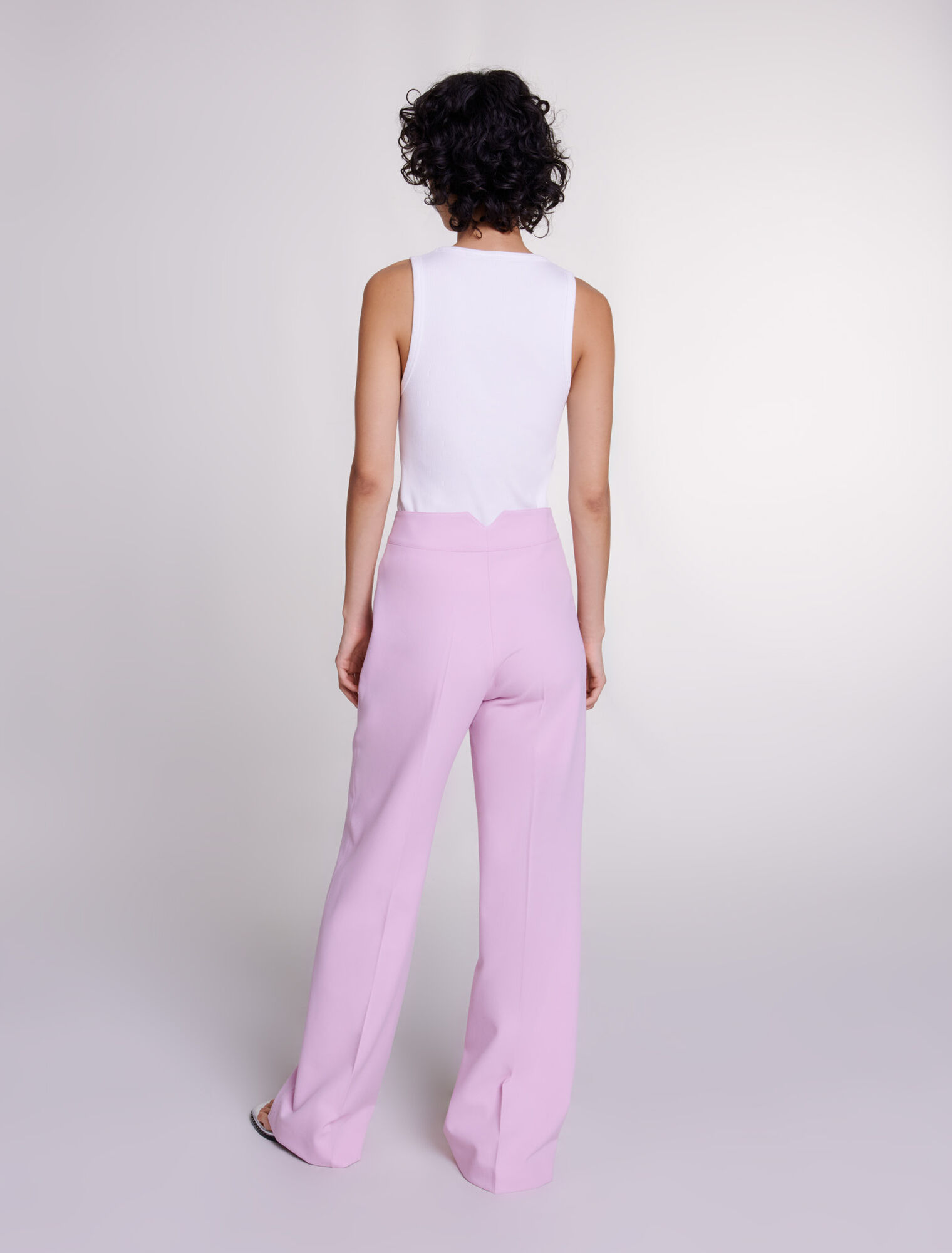 Pantalon de tailleur large