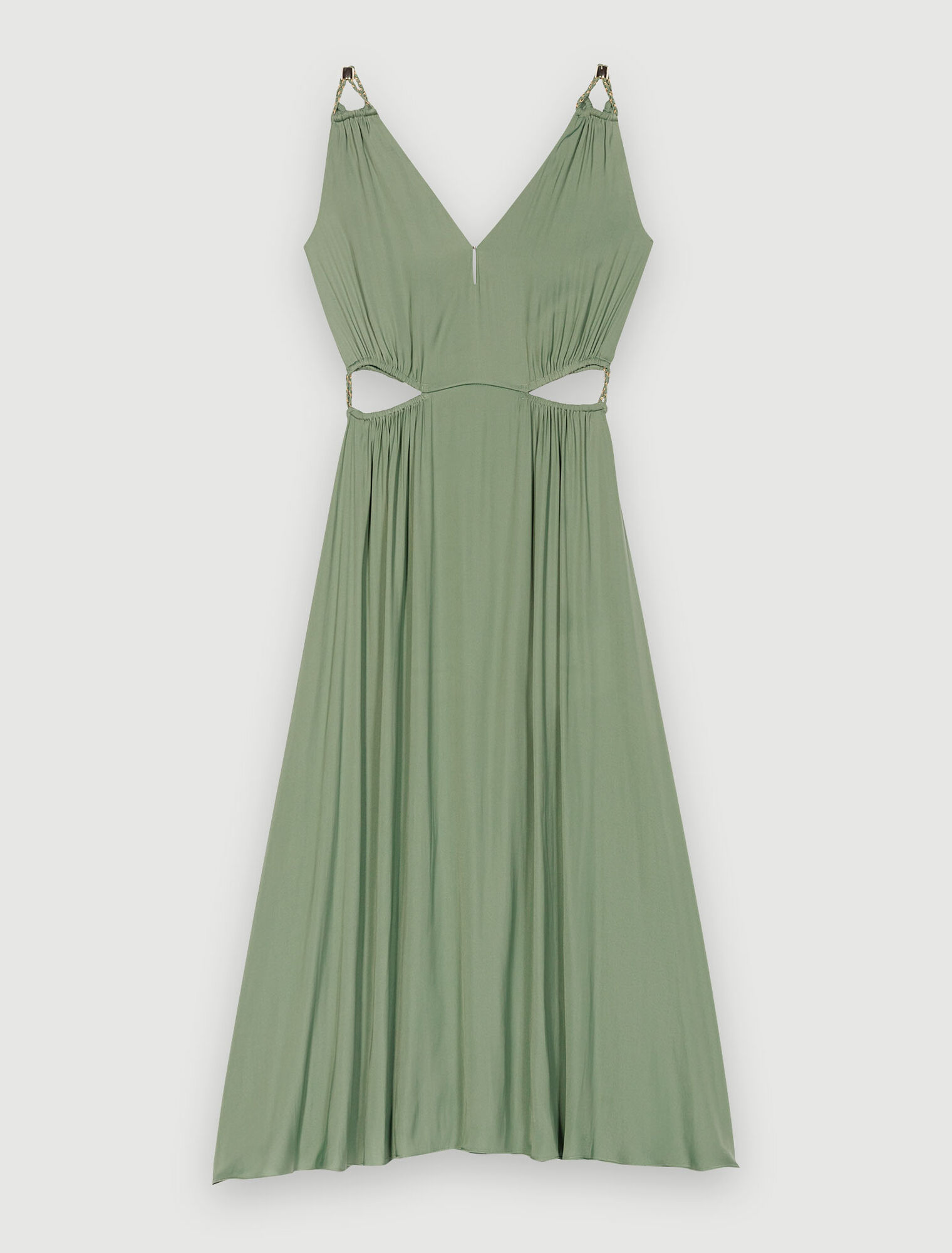 Robe midi ajourée