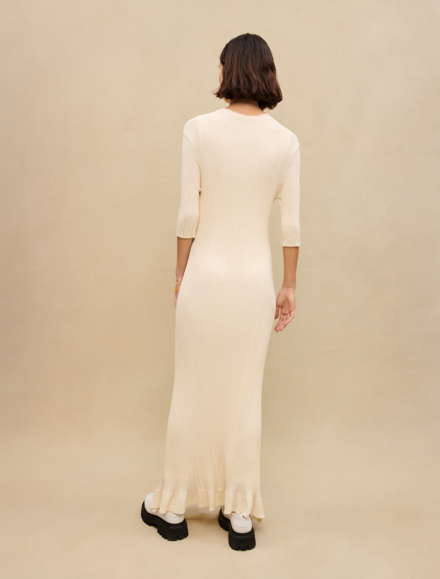 Long knit dress