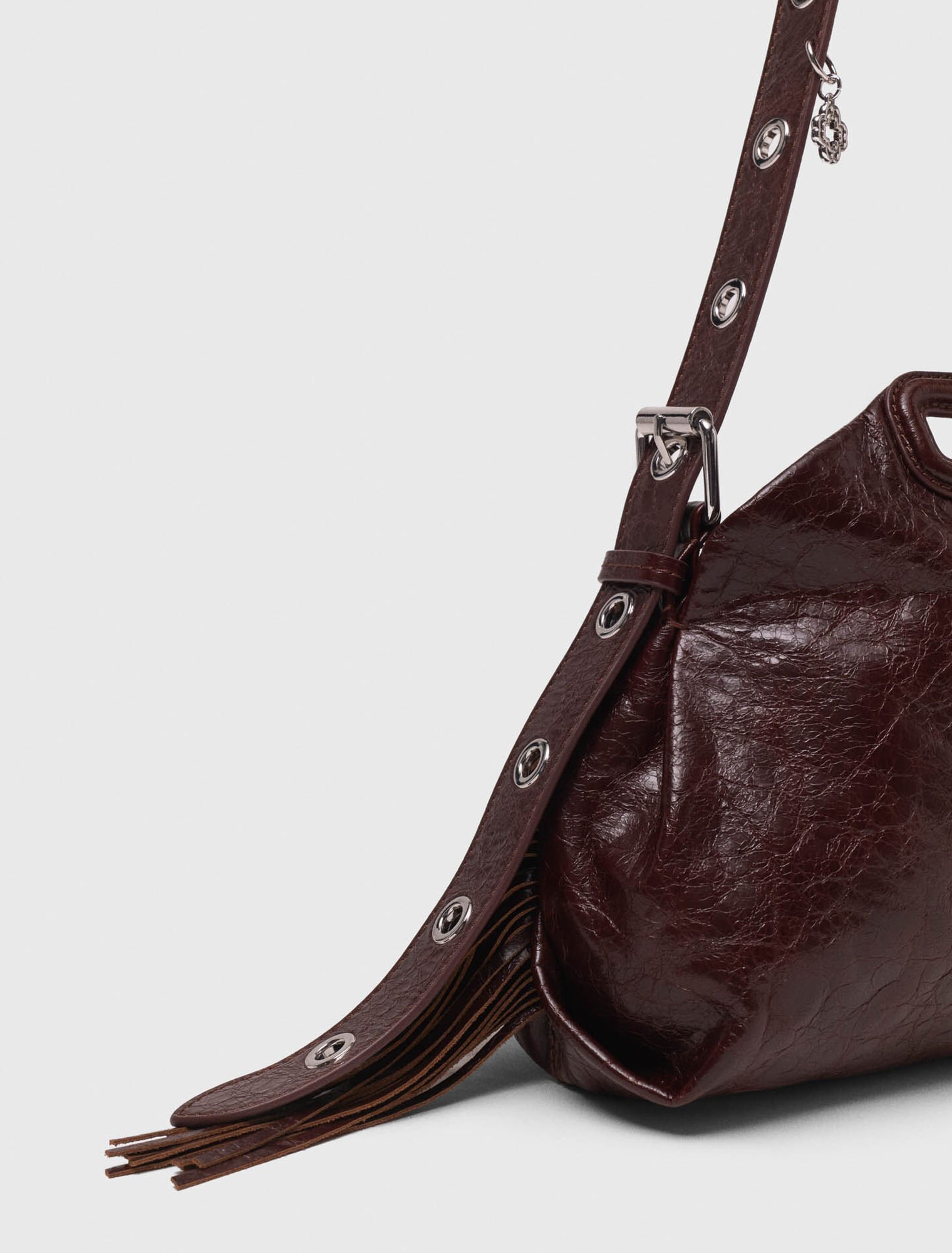 Sac Miss M en cuir craquelé