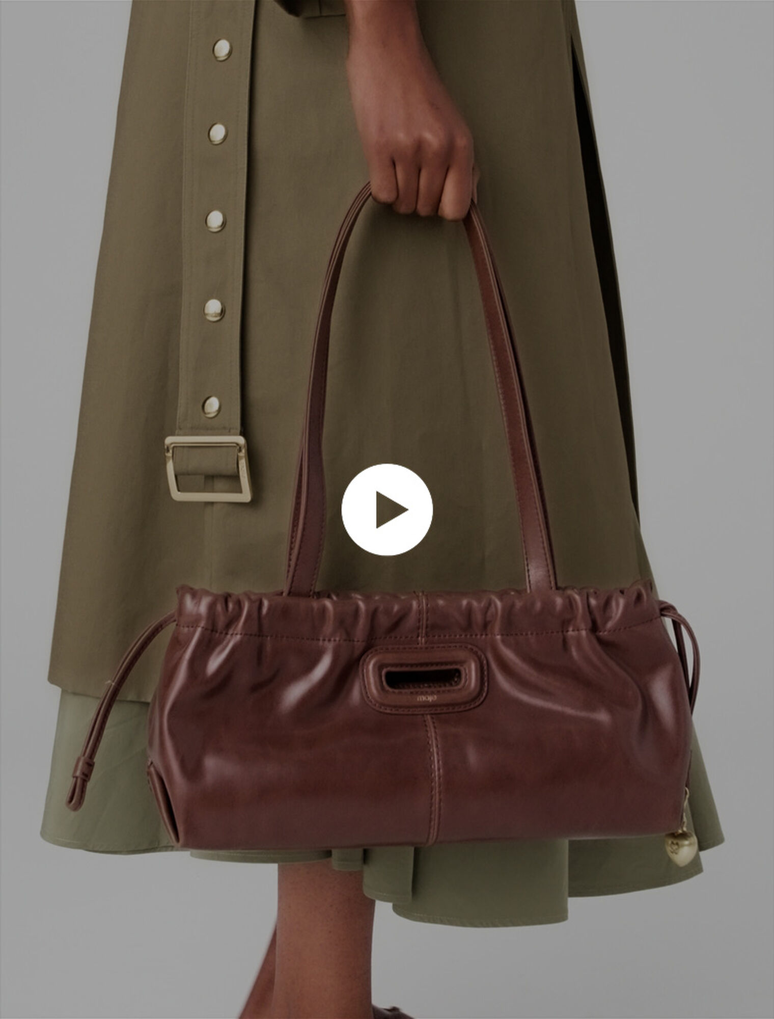 Milpli Gazette en cuir vintage