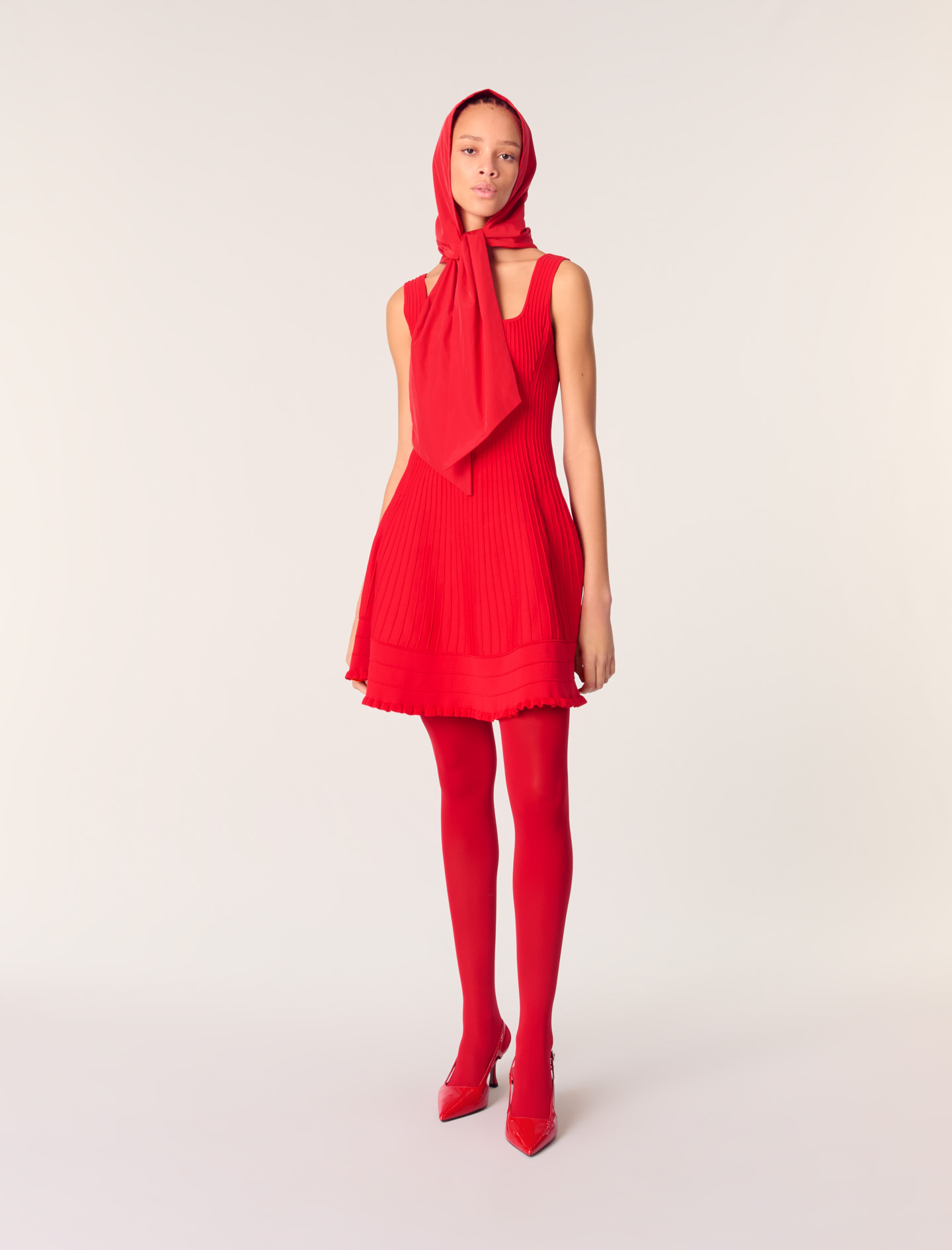 Short knit dress Red For Women | Maje Short knit dress Red For Women | Maje