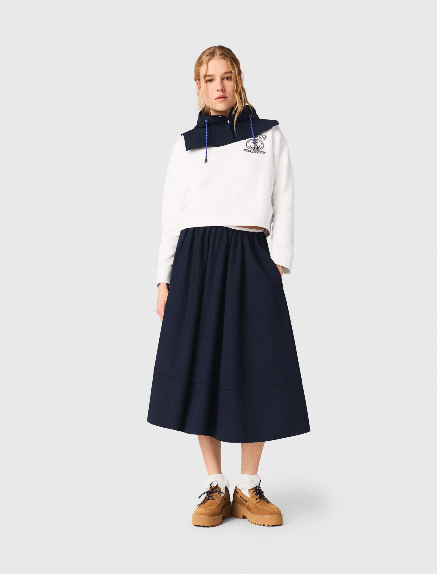 Maje Sailor print sweatshirt