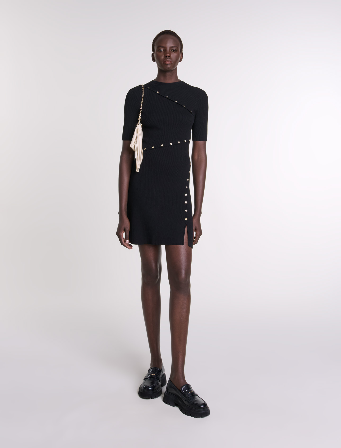 , in ribbed knit for Fall/Winter, size Extra Large,