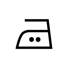 Iron at a maximum temperature of 150&deg;C